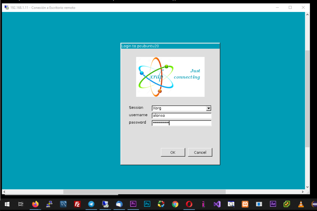 Instalar aplicaciones desde la línea de comandos Terminal en Linux Ubuntu 20.04.01. Control remoto desde equipo Windows a equipo Linux con RDP