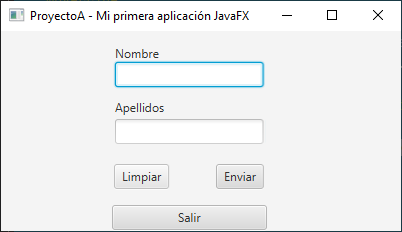 Compilando y probando aplicación con entorno visual GUI en IntelliJ IDEA con JavaFX