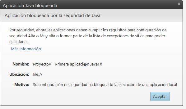 Nivel de seguridad en Java para ejecutar JNLP