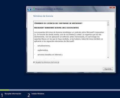 Instalar Microsoft Windows Server 2012 Datacenter x64