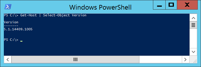 Actualizar PowerShell a la versión 5.1 en equipo Windows Server 2012 R2