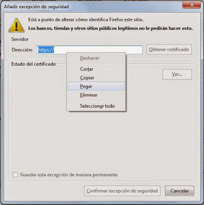 Solución al error sec_error_unknown_issuer y sec_error_untrusted_issuer en Mozilla Firefox