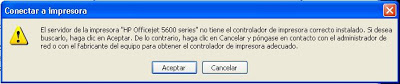 Instalar impresora compartida en red desde equipo con Windows XP