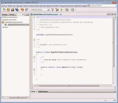 Crear nueva aplicación o proyecto Java en el IDE NetBeans