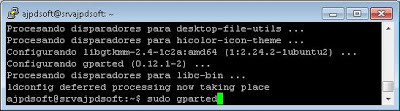 Instalar GNOME System Monitor, Nautilus, GParted, Disk Usage Analyzer en GNU Linux Ubuntu Server 13.04 y abrirlo en Windows con Xming y PuTTY