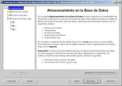 Crear base de datos en Oracle 10g 10.2.0.5.0 x64 y Windows Server 2008 x64