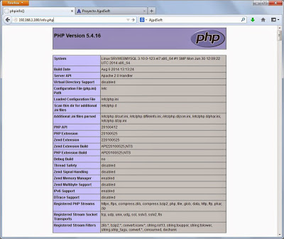 Instalar PHP para Apache en Linux CentOs 7, instalar módulos PHP LDAP, MySQL