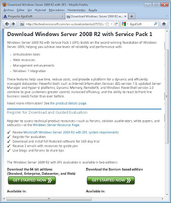 Instalar Microsoft Windows Server 2008 Standard Edition R2 x64 