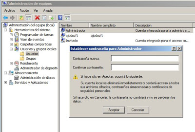 Algunas tareas de administración tras instalar Windows Server 2008