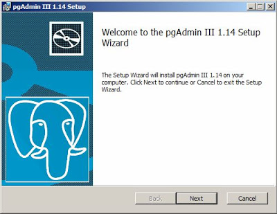 Instalar pgAdmin, administrar PostgreSQL en Windows Server 2008 x64