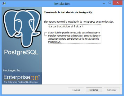 Instalar PostgreSQL 9.2.4 x64 en Windows 8 x64