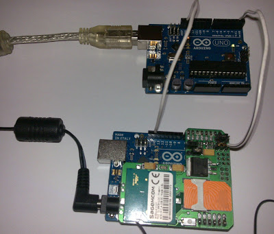 Enviar salida serie de un Arduino a otro para comprobar resultado de la conexión a Internet