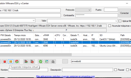 Administración VMware ESXi y vCenter con PowerCLI y VIX API con C#