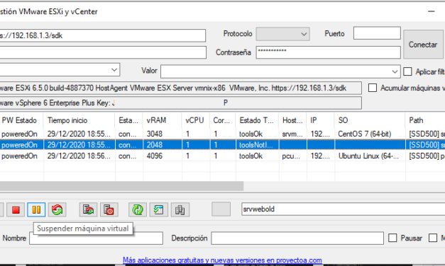 AjpdSoft Gestión VMware ESXi y vCenter Código Fuente C Sharp