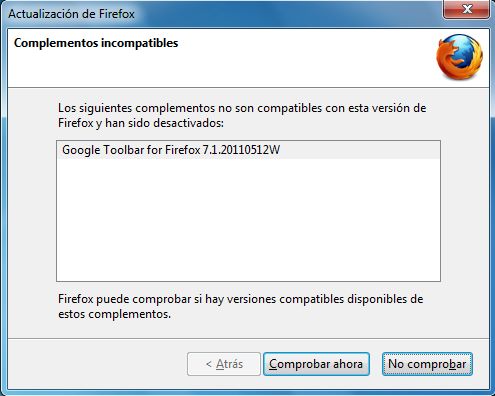 Actualizar de Firefox 3 a Firefox 6, instalar Mozilla Firefox 6