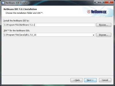 Instalar NetBeans 7.2.1 en Microsoft Windows 7