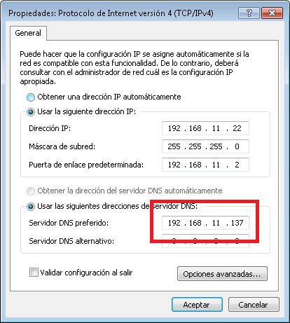 Montar servidor de DNS en Microsoft Windows Server 2008
