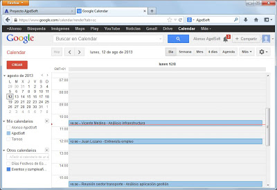 Importar calendario de Outlook en formato CSV a Google Calendar