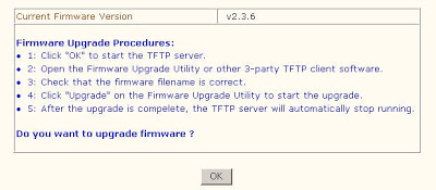 Tools, Firmware Upgrade