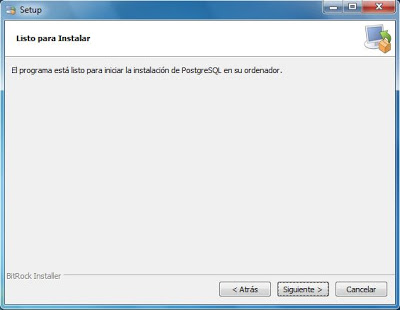Instalar PostgreSQL 9.1 en Microsoft Windows 7
