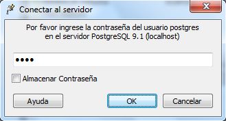 Acceso a pgAdmin III de PostgreSQL en Windows 7