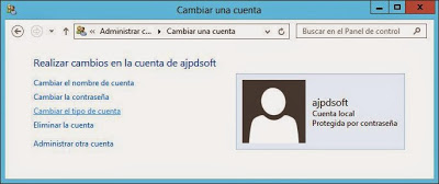 Crear usuario administrador en W2012 para no usar el propio usuario "administrador"
