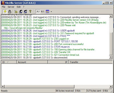 Montar servidor FTP con FileZilla Server en Windows Server 2008 acceso externo