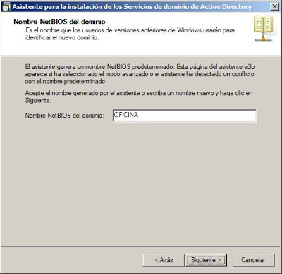 Promocionar equipo Windows Server 2008 a controlador de dominio (dcpromo)