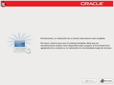 Instalar Oracle Linux 6.4 en modo Database Server