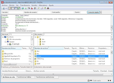 Administración y ejecución de comandos desde cliente SSH en Linux Ubuntu Server con OpenSSH
