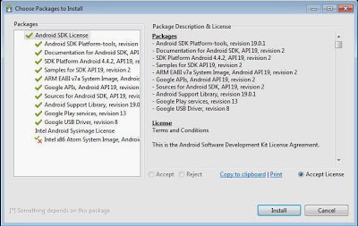 Instalar emulador de Android en Windows 7 con Android SDK Tools