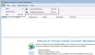 Convertir máquina física a virtual VMware ESXi con VMware vCenter Converter Standalone