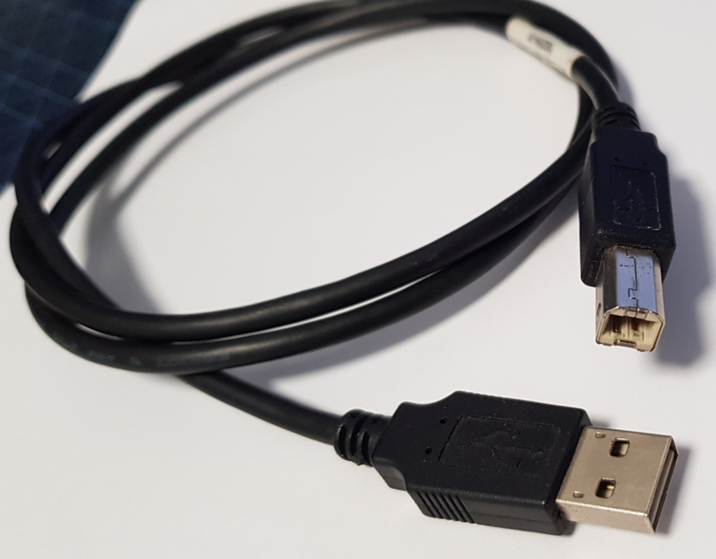 Lo que necesitamos para el proyecto - Cable USB AB