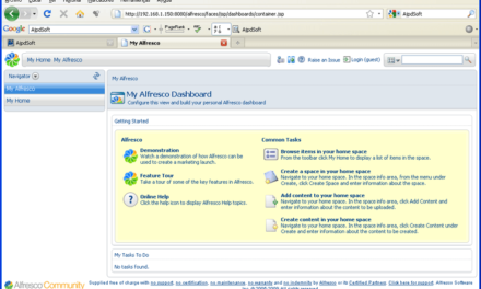 Instalar Alfresco Community Edition 3.2 en Linux Ubuntu Server 9.04