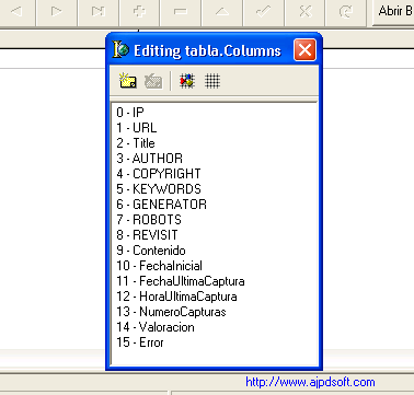 Desarrollar aplicación Delphi para indexar páginas web y almacenar el HTML en base de datos Paradox