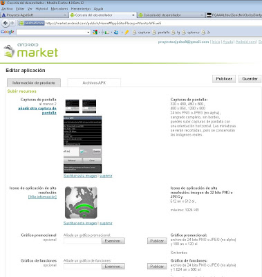 Publicar aplicación Android en Google Android Market