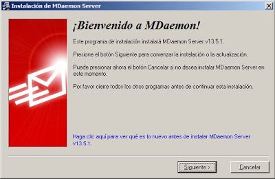 Montar servidor de correo electrónico profesional en Windows con MDaemon