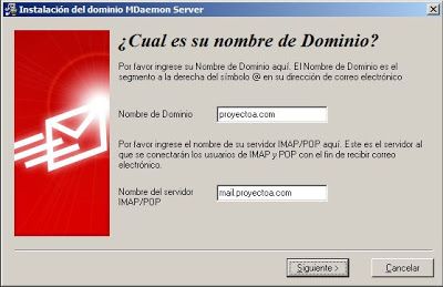 Instalar MDaemon 13.5.1 en un equipo con Windows Server 2008, montar servidor de correo electrónico