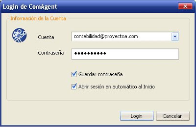 ComAgent, utilidad de MDaemon para chat, control de correo entrante, libreta de direcciones, notificaciones de mail