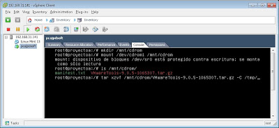 Instalar VMware Tools en MV con Linux Ubuntu Server