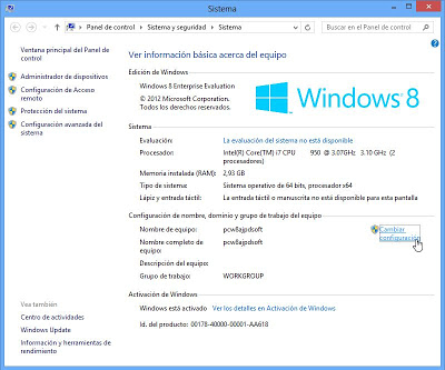 Nueva interfaz de Windows 8, nuevas características y funcionalidades