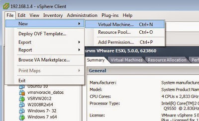 Crear máquina virtual VMware ESXi para FreeNAS