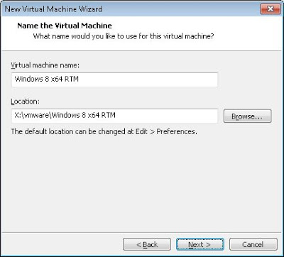 Crear máquina virtual Windows 8 en VMware Workstation