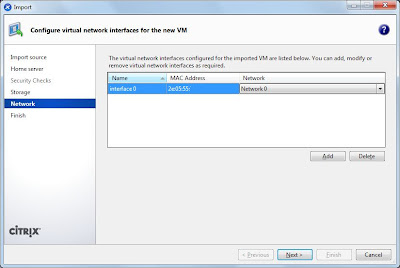Importar máquina virtual a Citrix XenServer desde fichero xva exportado