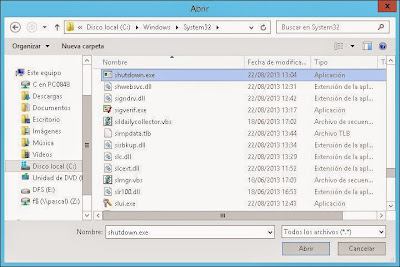 Agregar tarea programada para reiniciar Windows Server 2012 automáticamente