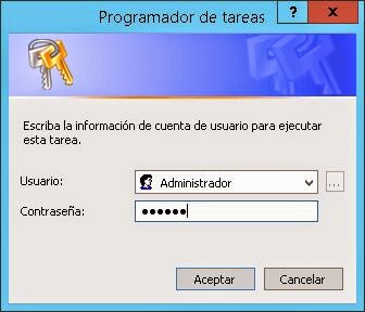 Agregar tarea programada para reiniciar Windows Server 2012 automáticamente