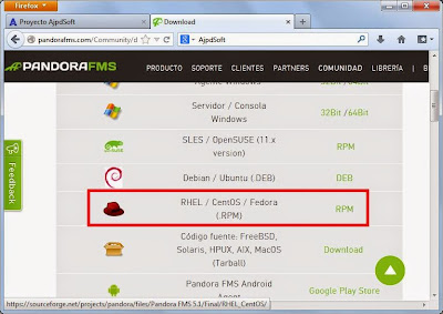 Instalar agente de software Pandora FMS en host con Linux