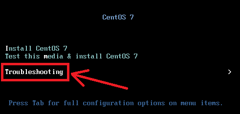 Reparar arranque de equipo con Linux CentOS 7