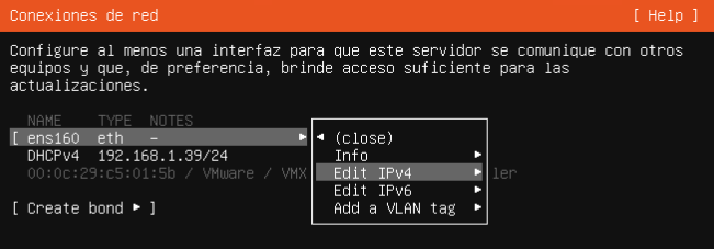 Instalar sistema operativo Ubuntu Server 21.10