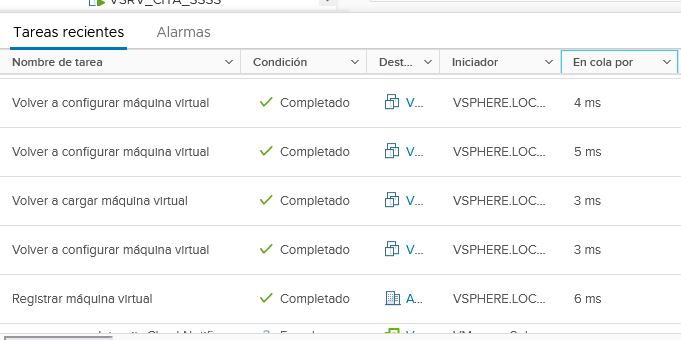 Recuperar máquina virtual completa desde copia de seguridad con Veeam Backup & Replication en VMware